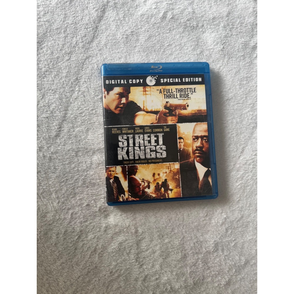 Street Kings Blu-ray Special Edition Keanu Reeves Forest Whitaker Chris Evans